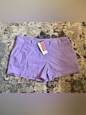 Vineyard Vines Lavender Linen/Cotton Shorts